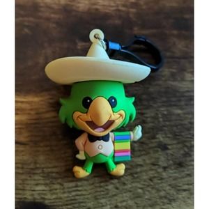 Disney 3D Figural Keyclip Backpack Clip Around the World Series 3"